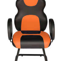 Cadeira Gamer Interlocutor Linha Gamer Racing Laranja
