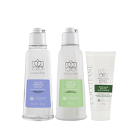 Combo Limpeza Orquídea: Gel de Limpeza, Tônico Micelar e Máscara Esfoliante