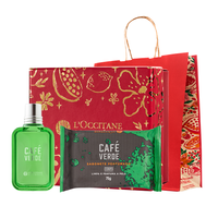 Presente Sabonete e Deo Colônia Café Verde