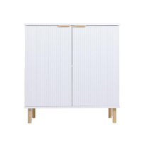 Aparador Buffet Ditália 2 Portas R-632 cor:branco