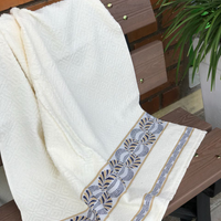 TOALHA DE ROSTO JACQUARD PREMIUM FJ5276 - CREME