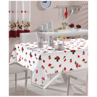 Toalha de Mesa Retangular 6 Lugares Genebra Iolanda Estampada Dohler
