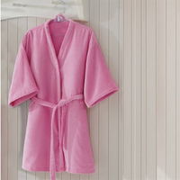 Roupão infantil Velour Liso Dohler - P Rosa