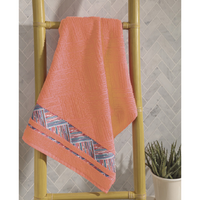 Toalha De Banho Jacquard Premium Fj5863 - Salmão