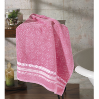 TOALHA DE BANHO JACQUARD PREMIUM FJ5708 - ROSA
