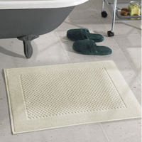 Toalha para Piso Felpudo Liso Prime Bege