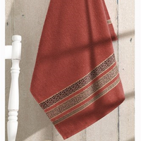 Toalha De Banho Jacquard Premium Fj5107- Terracota