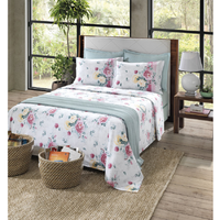 Jogo de Cama Queen 150 Fios Living 100% Algodão Larissa 01