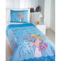 Jogo de Cama Infantil Pampered Girl Azul