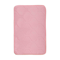 Tapete de Banheiro Touch 04 Rosa 0,60X0,80M - Edantex