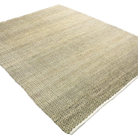 Tapete Sala Quarto Retangular P/Decoração 100X150Cm Bege