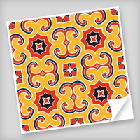 Adesivo para Azulejo Unitário Modelo 311-15x15cm