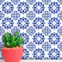Adesivos de Azulejos Ladrilhos Hidráulicos Modelo 174-15x15cm