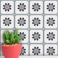 Adesivos de Azulejos Ladrilhos Hidráulicos Modelo 108-10x10cm
