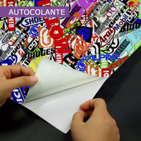 Adesivos Sticker Bomb Mod - 14- Grande 50x150cm