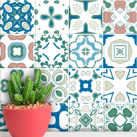 Adesivos de Azulejos Ladrilhos Hidráulicos Modelo 123-20x20cm
