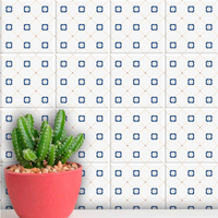 Adesivos de Azulejos Ladrilhos Hidráulicos Modelo 102-20x20cm