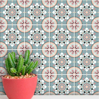 Adesivos de Azulejos Ladrilhos Hidráulicos Modelo 111-15x15cm