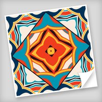 Adesivo para Azulejo Unitário Modelo 308-20x20cm