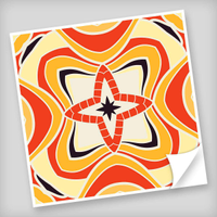 Adesivo para Azulejo Unitário Modelo 293-20x20cm