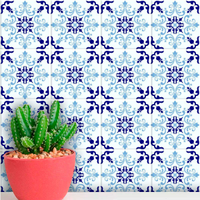 Adesivos de Azulejos Ladrilhos Hidráulicos Modelo 175-15x15cm