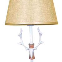 Abajur Luminária Dourada De Mesa 43cm Bivolt 110/220v