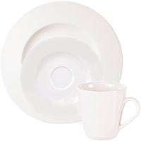 Kit Jogo Café Lanche 4 Pessoas 8Peças Aba Larga Tramontina