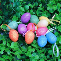 Enfeite Decorativo Páscoa 18 Ovos Pendentes Coloridos