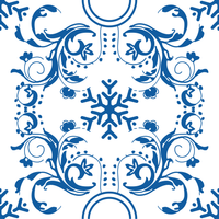Adesivo De Azulejo Haus For Fun Português Floral Arabesco 15X15