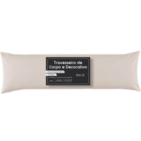 Travesseiro Body Pillow Aconchego Inteligente 40x135cm Branco