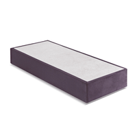 Base para Cama Box Solteiro Sommier (25x88x188) Berinjela