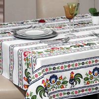 Toalha de Mesa Retangular 6 Lugares Impermeável Português