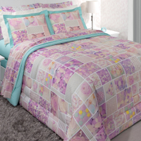 Jogo de Cama Solteiro 200 Fios Bibi