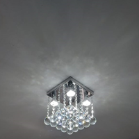 Lustre de Cristais para Lavabo 20 cm