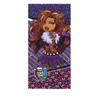 Toalha de Banho Felpuda Estampada Monster High E