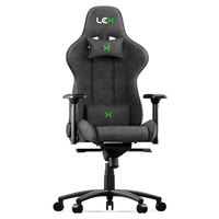 Cadeira Gamer Olympians Poseidon Tecido Preta