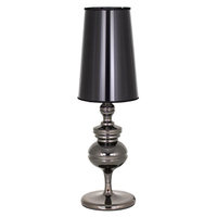 Luminária de mesa Abajur Josephine Preto