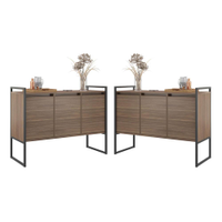 Armario Industrial 3 Portas Balso Conjunto 2 Peças - Affara