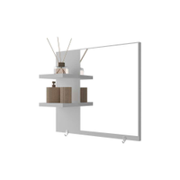 Armário para Banheiro com Espelho Lince Branco 40cm