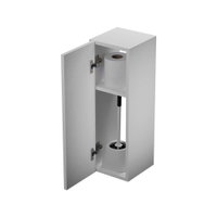 Armário Organizador Multiuso Branco com Porta para Banheiro