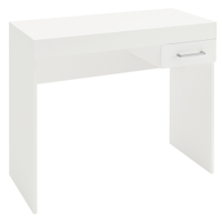 Mesa Escrivaninha 1 Gaveta 91X73 cm Branco ARLY