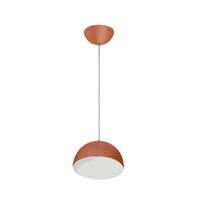 Lustre Pendente Design 7631 1 Lâmpada E27 Cobre