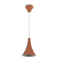 Lustre Pendente 868 1 Lâmpada Soquete E27 Cobre