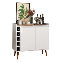 Buffet com Adega Estilo 2 Portas Branco - MoveisAqui