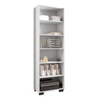 Livreiro 5 Prateleiras Office Branco