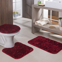 Kit Banheiro Classic Rubi 3 Peças - Oásis
