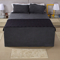 Kit Tapetes Quarto Classic Perola 3 Peças - Oásis