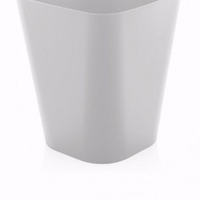 Cesto De Lixo Branco Capacidade 10 L De Polipropileno