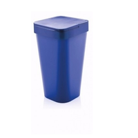 Lixeira Com Capacidade De 15 L Azul Marinho De Polipropileno