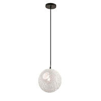 Lustre Pendente Grape Vine PEL-074 Vime Branco